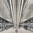 White Color-Framed Facades for Vibenshus Runddel station | LONGOTON