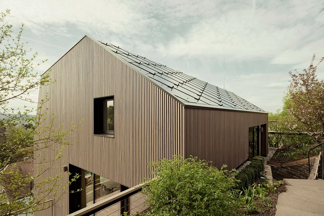 Solar Roof Tiles in German Residence