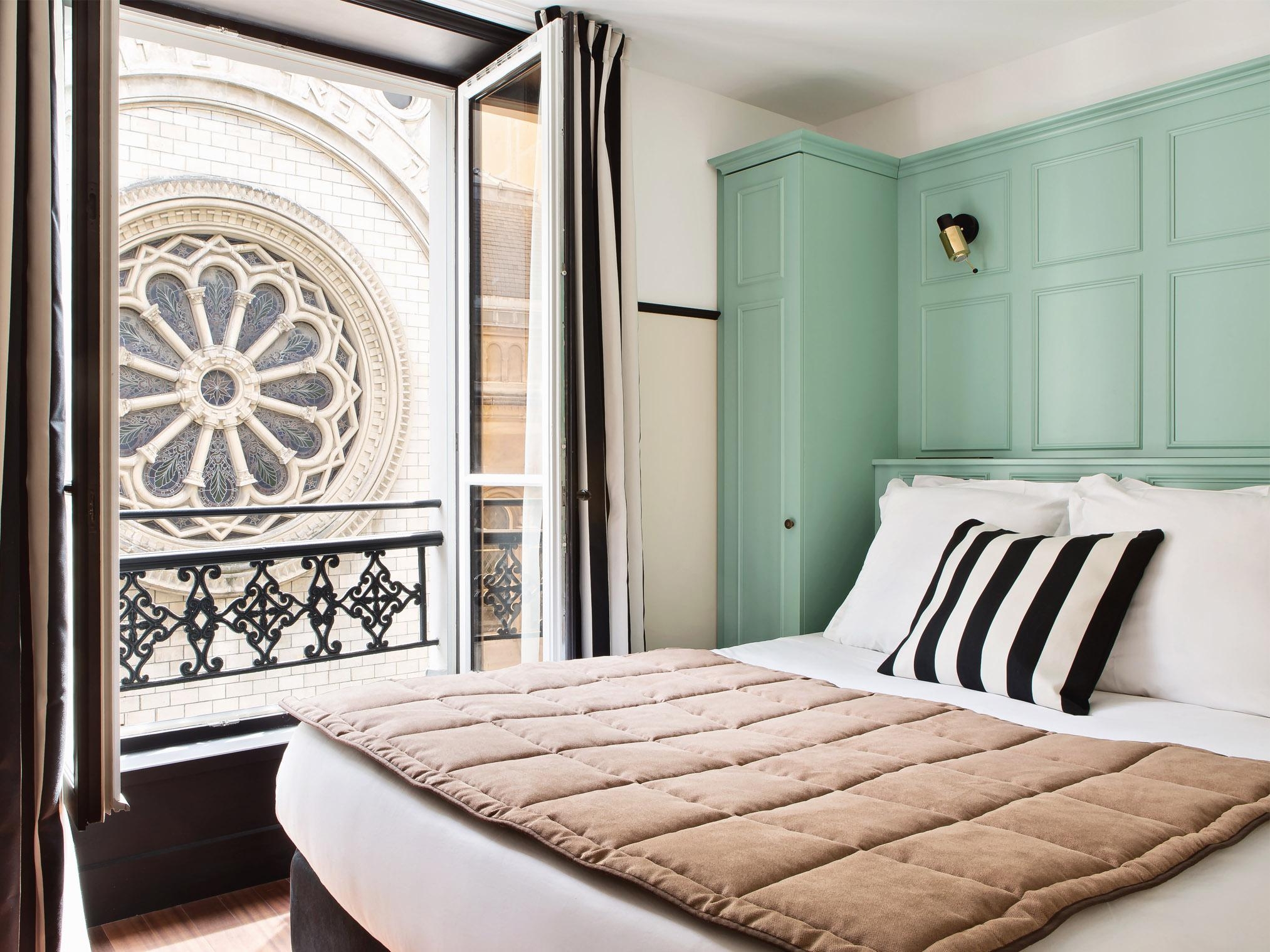 Light Fixtures in Parisian Hotel