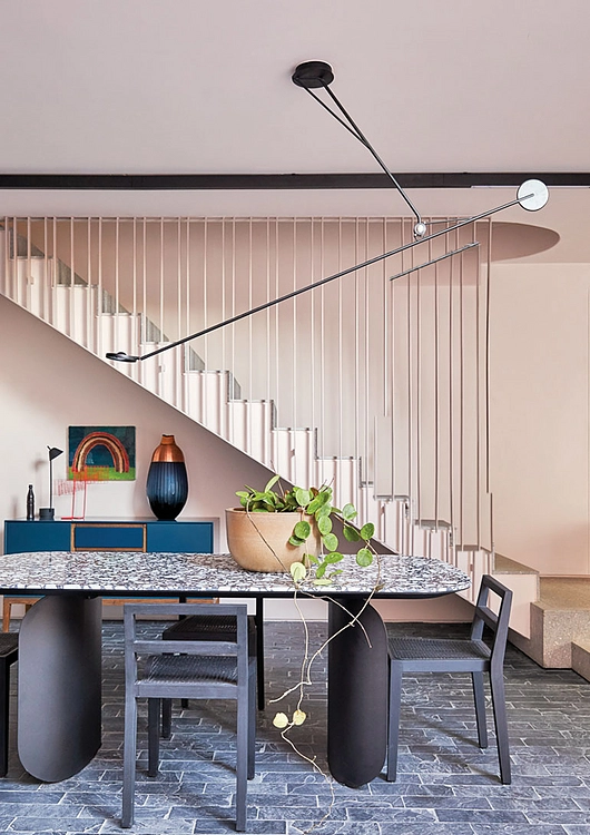 Aaro lamp in Cape Town apartment