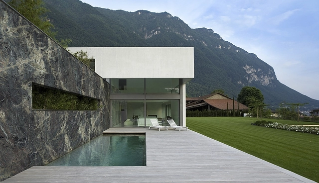 Exterior cladding in Neolith Amazonico