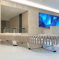 Modular Seating in New York Lobby