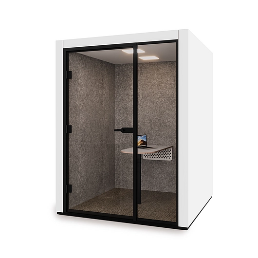 Connect 3 pod, right side view, white