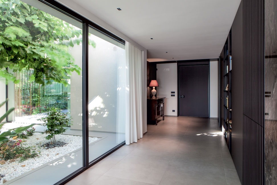 Pivot Safety Door in Villa