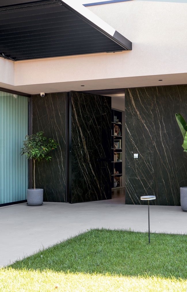 Pivot Safety Door in Villa