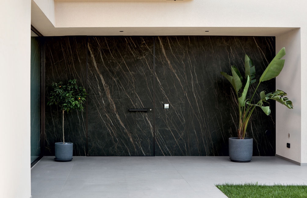 Pivot Safety Door in Villa