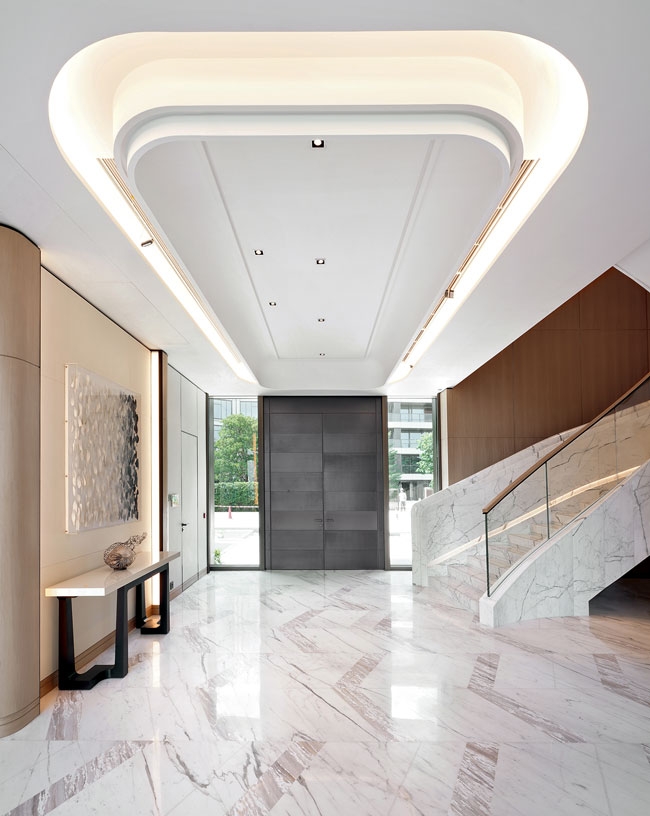 Concealed Hinged Door in Residence Complex