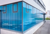 Translucent Building Elements in Rivacold's Headquarters