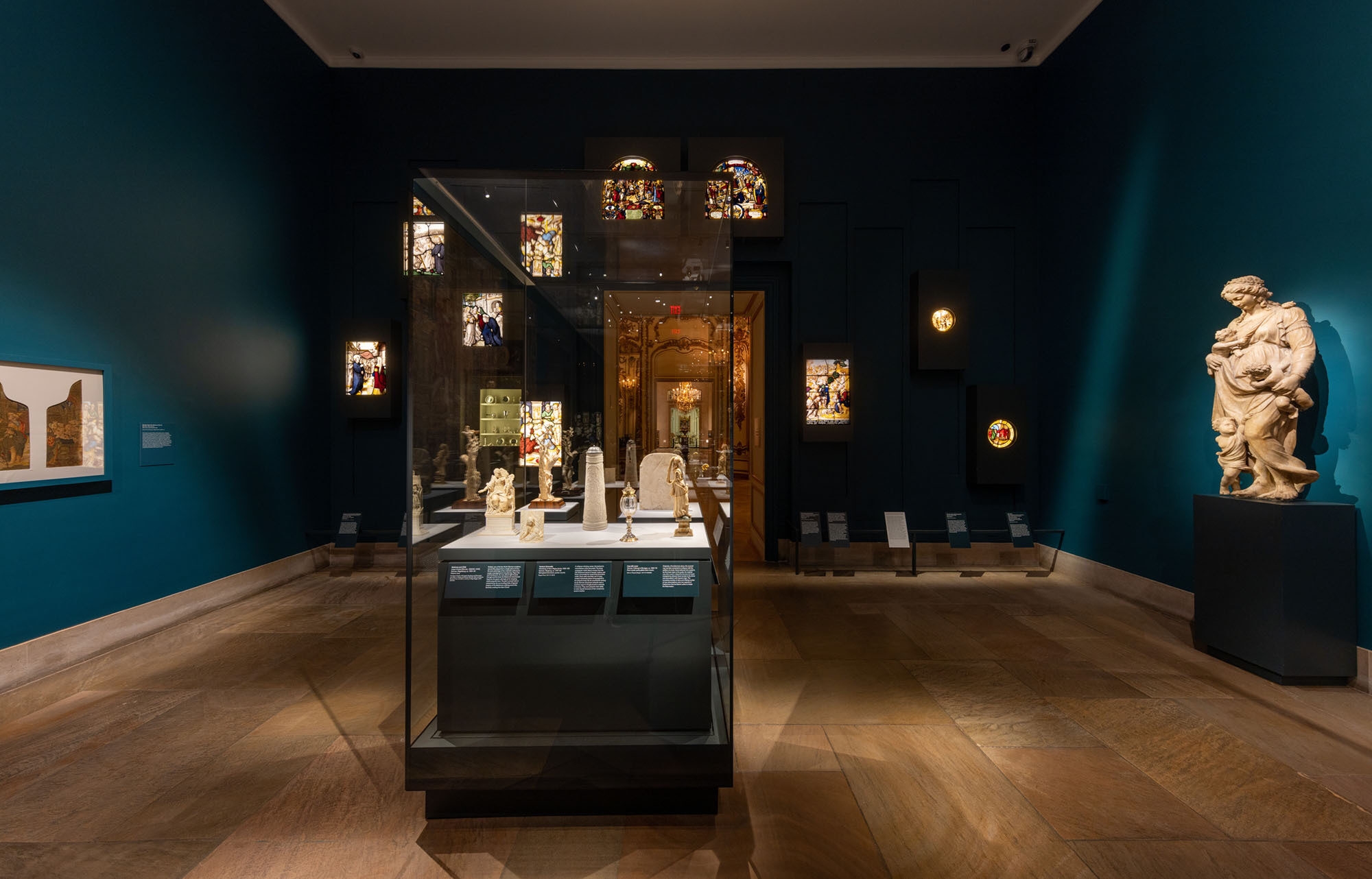 Display Cases in The Metropolitan Museum of Art