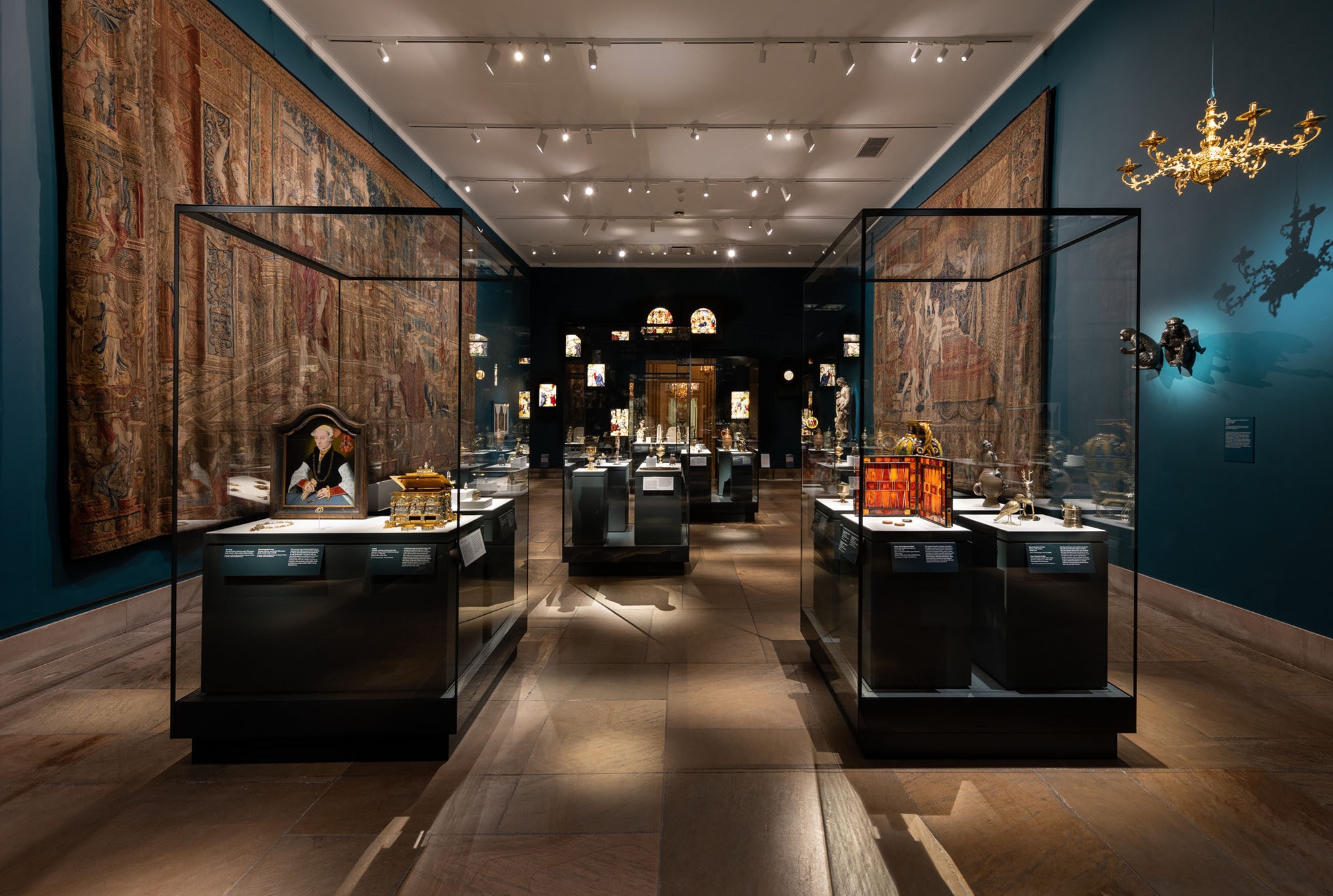 Display Cases in The Metropolitan Museum of Art