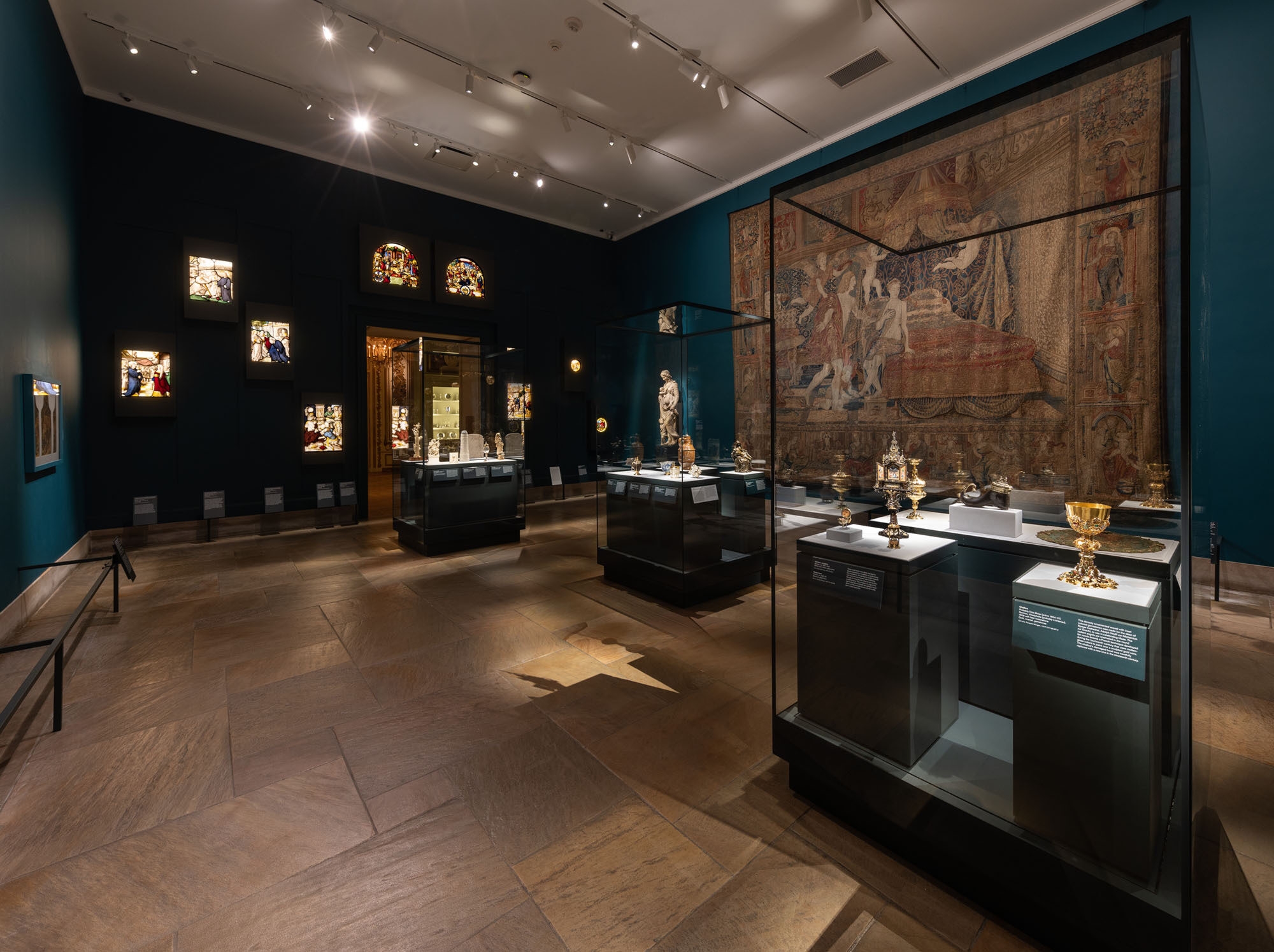 Display Cases in The Metropolitan Museum of Art