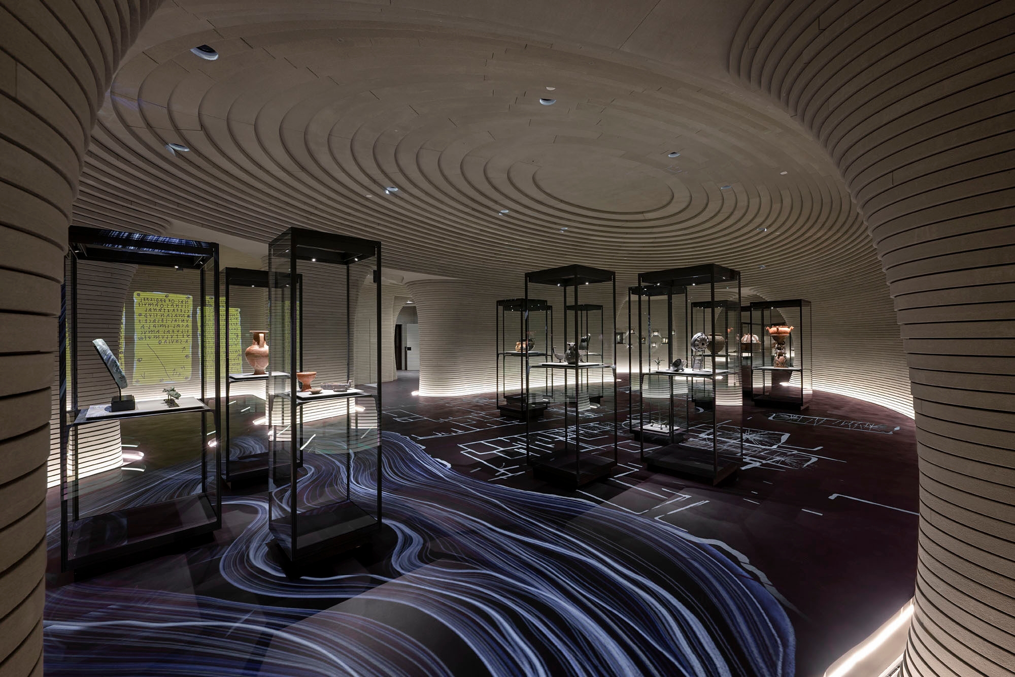 Display Cases in Fondazione Luigi Rovati