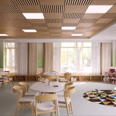 Wood Slat Ceiling Tiles - SLATTA TILE
