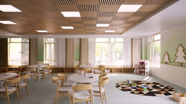 Wood Slat Ceiling Tiles - SLATTA TILE