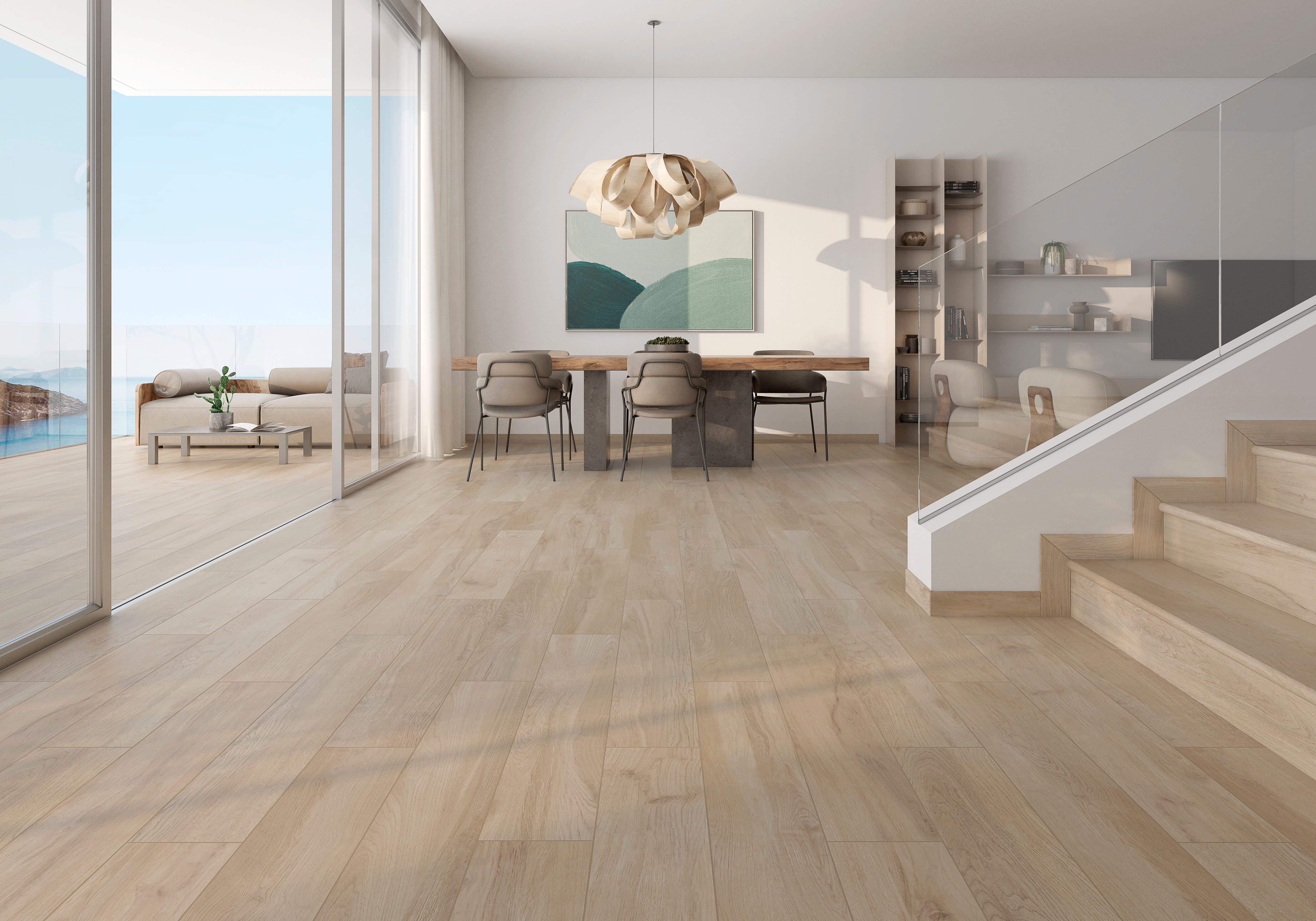 Porcelain Tiles - Imitation Wood Flooring