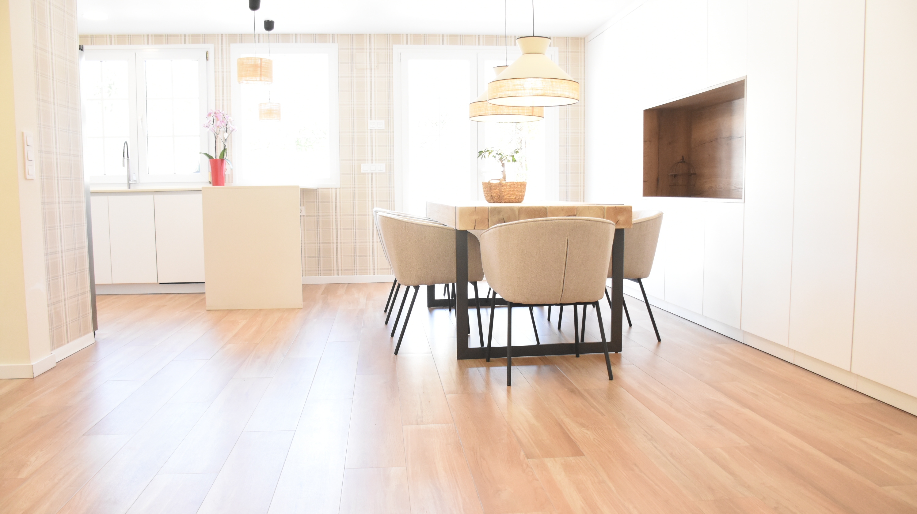 Porcelain Tiles - Imitation Wood Flooring