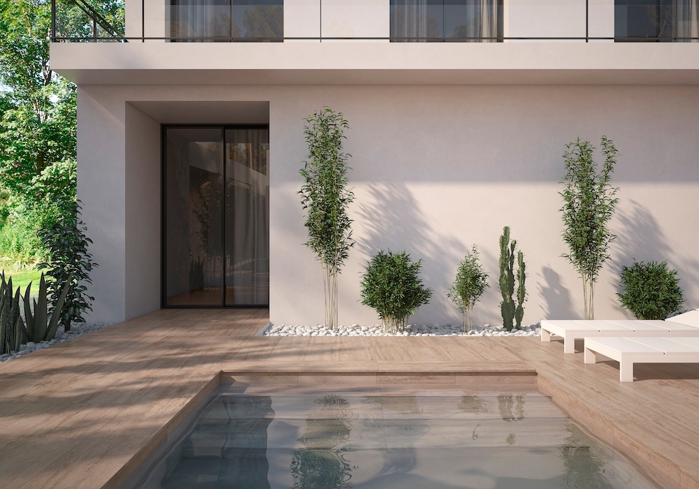 Porcelain Tiles - Imitation Marble Flooring