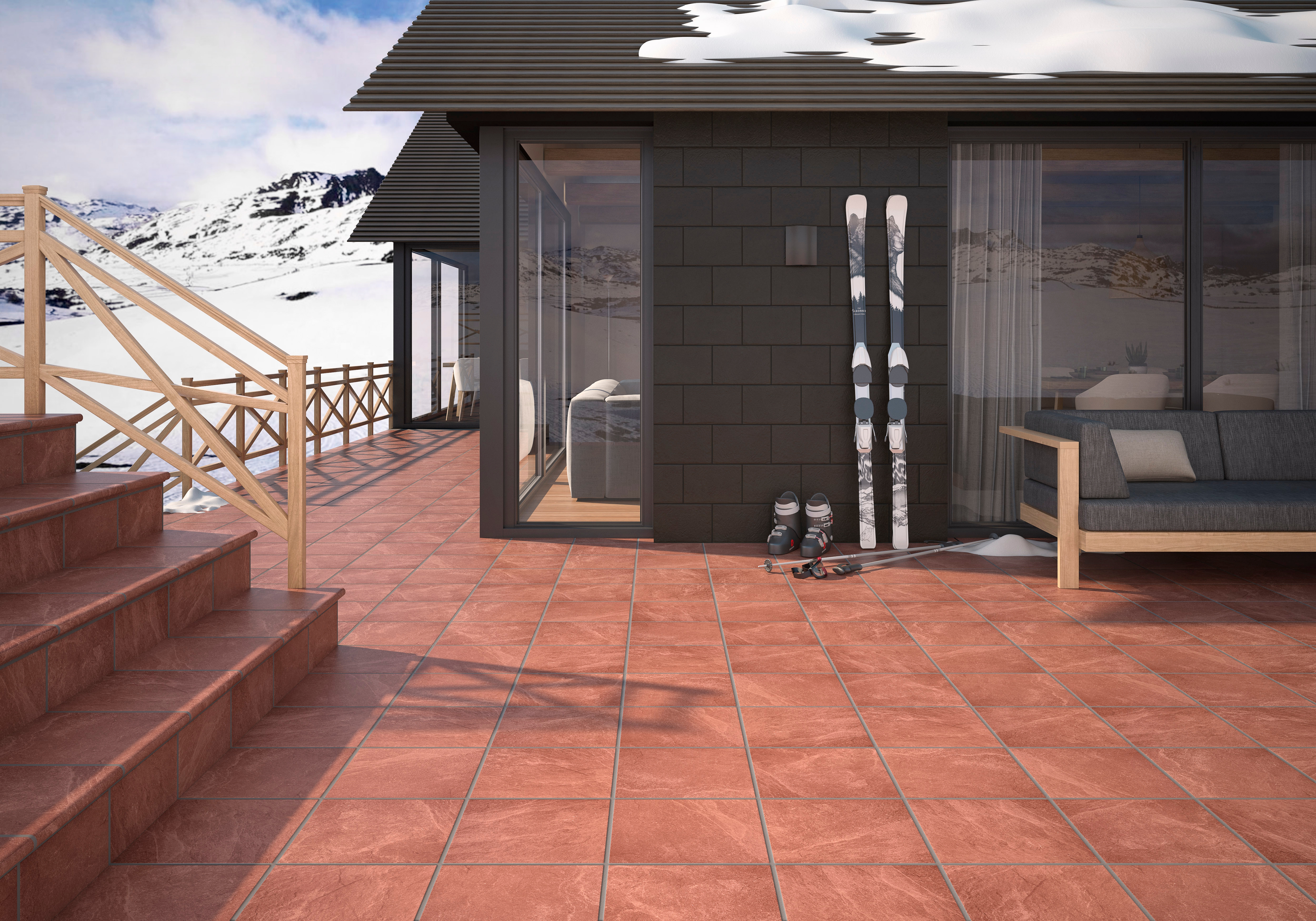 Ceramic Tiles - Country-Style Flooring