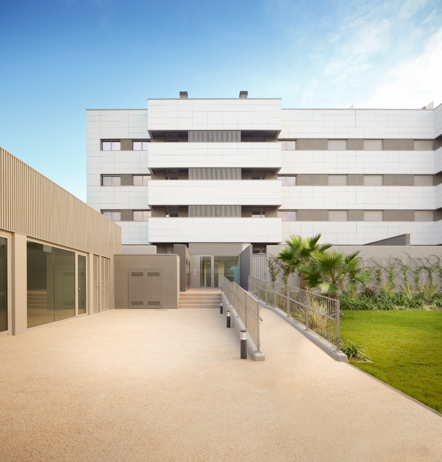 Ventilated Ceramic Façade at Gardea Residential