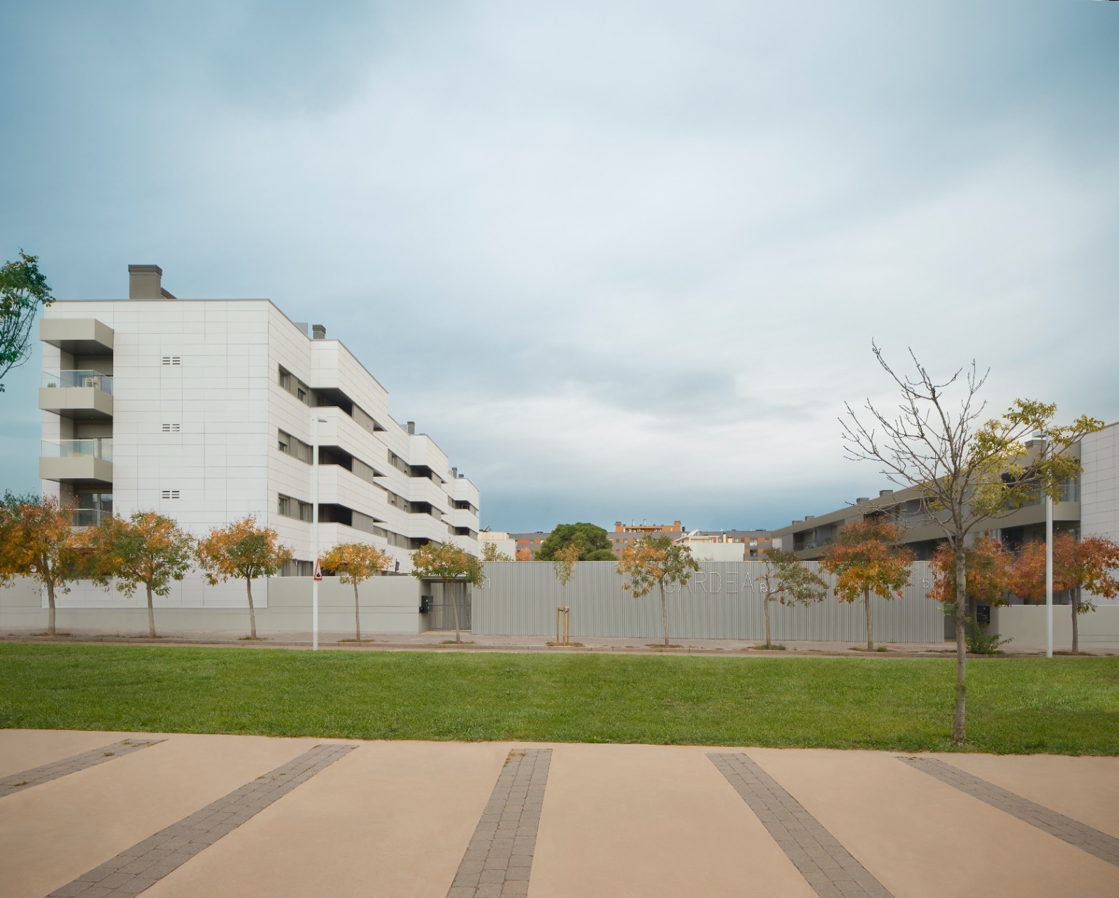 Ventilated Ceramic Façade at Gardea Residential
