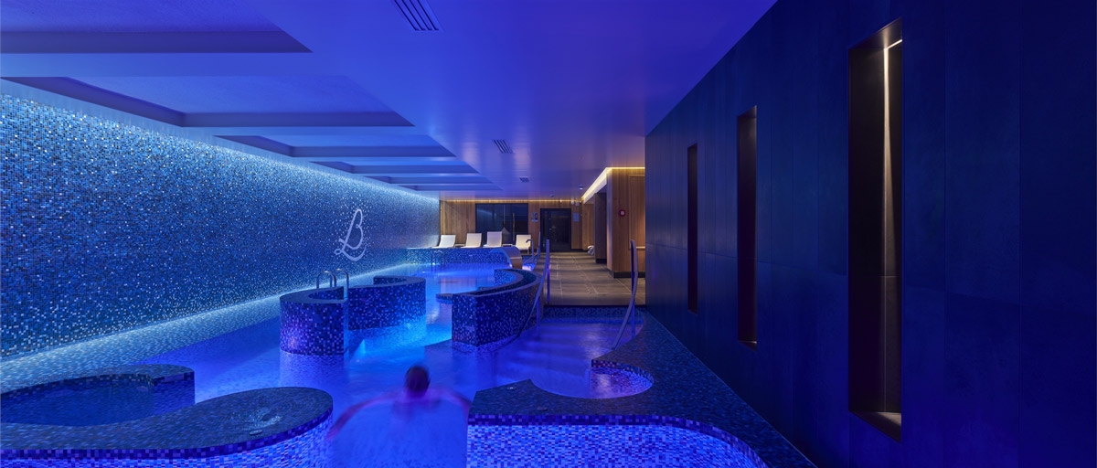 Wellness and Leisure Lighting for Spa at Villa Loiseau