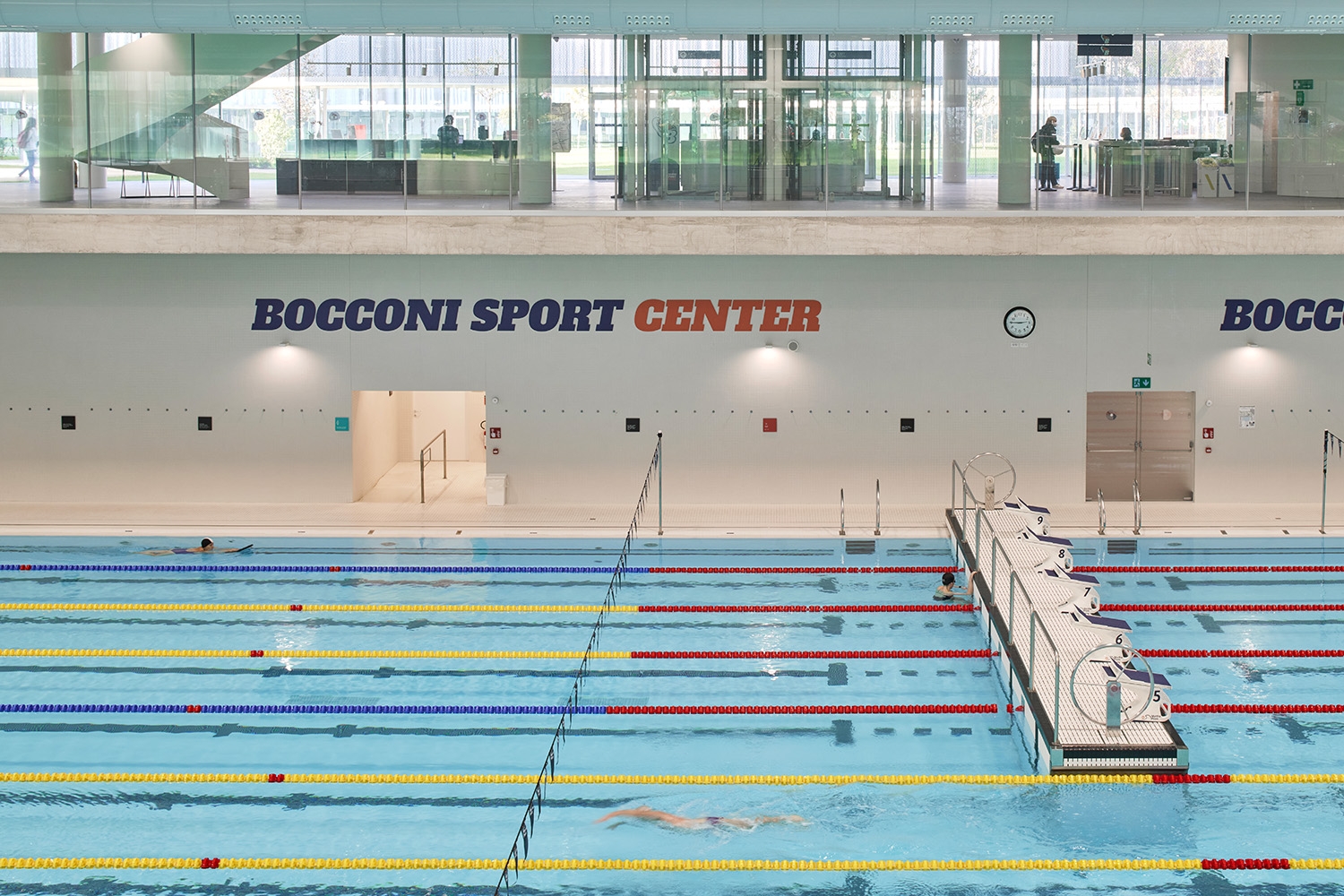 Interior Lighting for Bocconi  Sports Complex