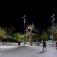 Public Space and Landscape Lighting at Al Fay Park