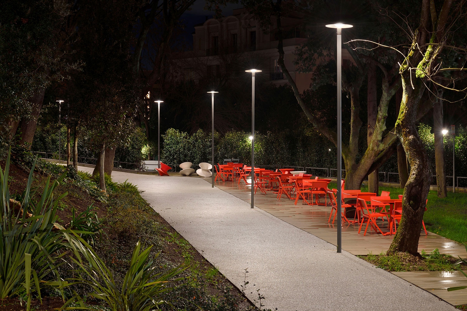 General Lighting for the New LUISS Amphitheater