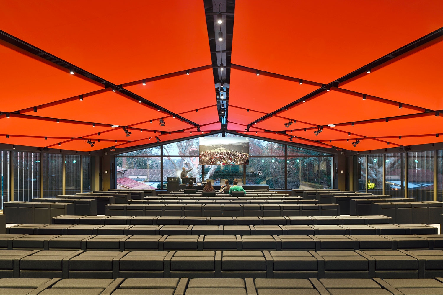 General Lighting for the New LUISS Amphitheater