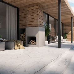 Porcelain Tiles - Imitation Marble Flooring