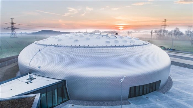 Roofing Membrane in Futuristic Sports Hall