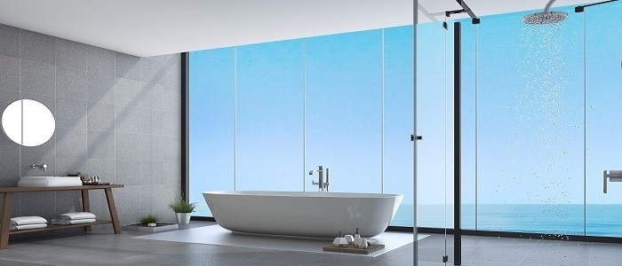 Anti-Corrosive Glass - Pilkington OptiShower™