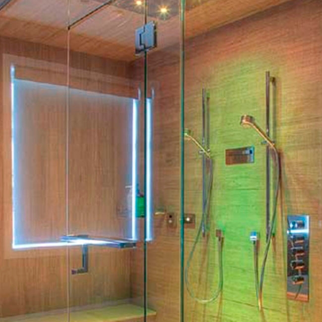 Anti-Corrosive Glass - Pilkington OptiShower™