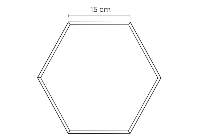 Detalle Panel Hexa Moss