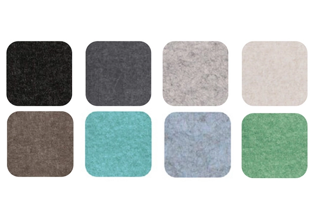 Colores disponibles panel Channel Moss