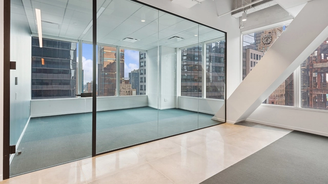 Interior Glass Walls in New York Office