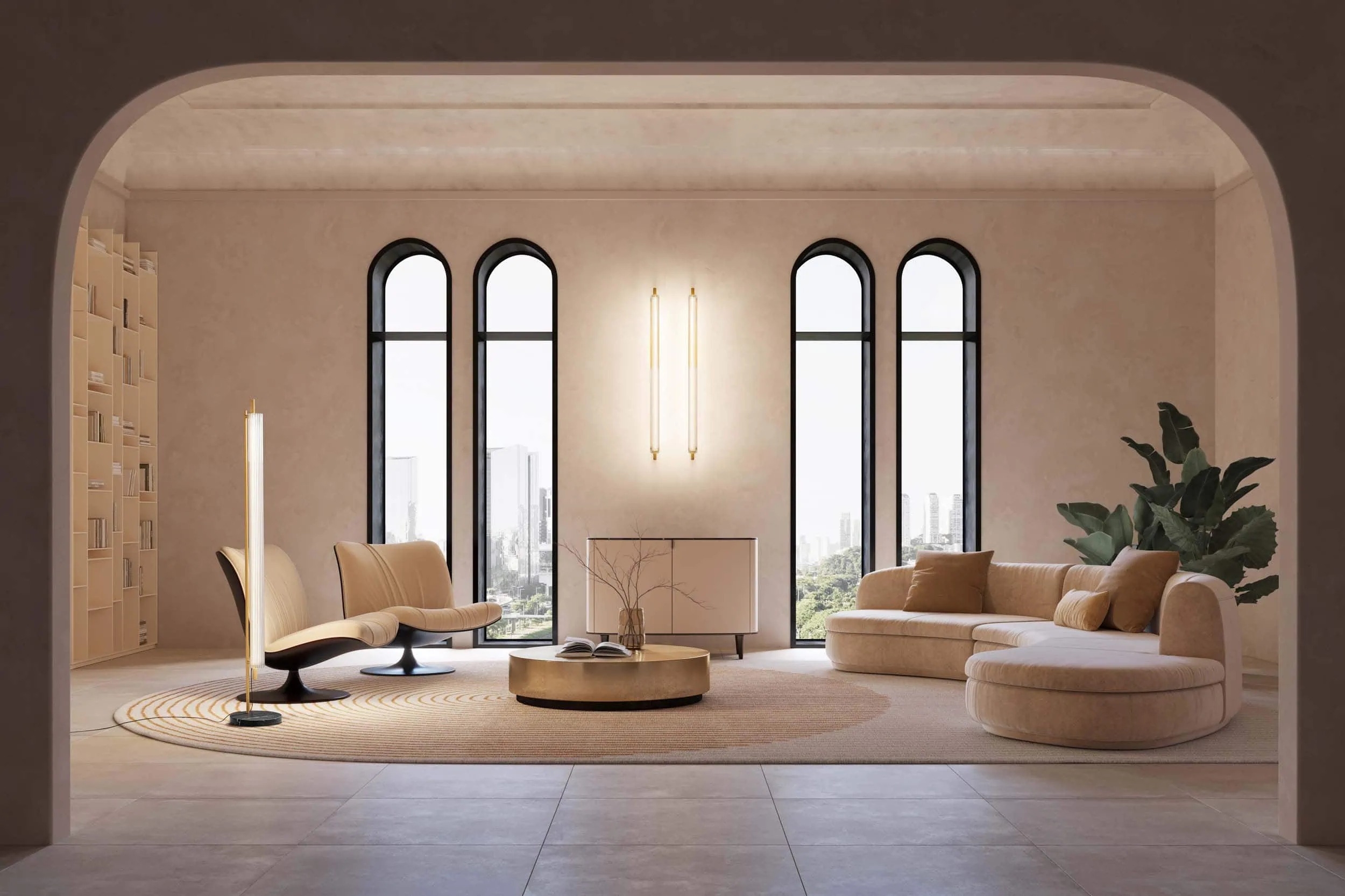 Suspension, Standing, Wall Lights - Trisel