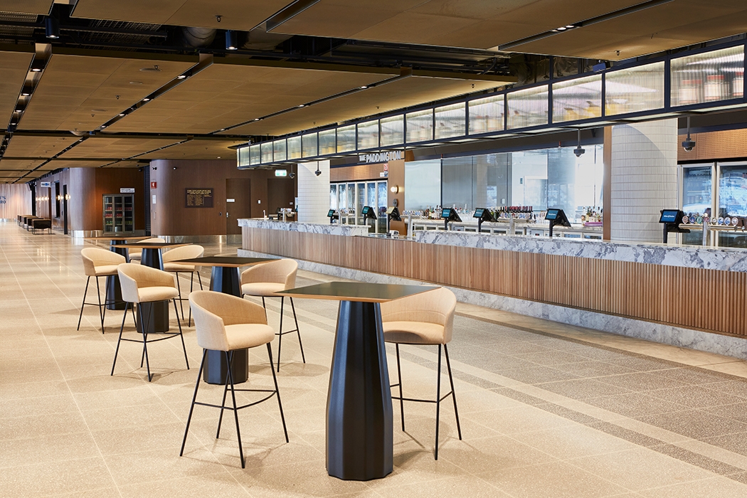 Seating Furniture in Allianz Stadium