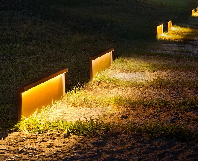 Olev's Step Line outdoor lamp