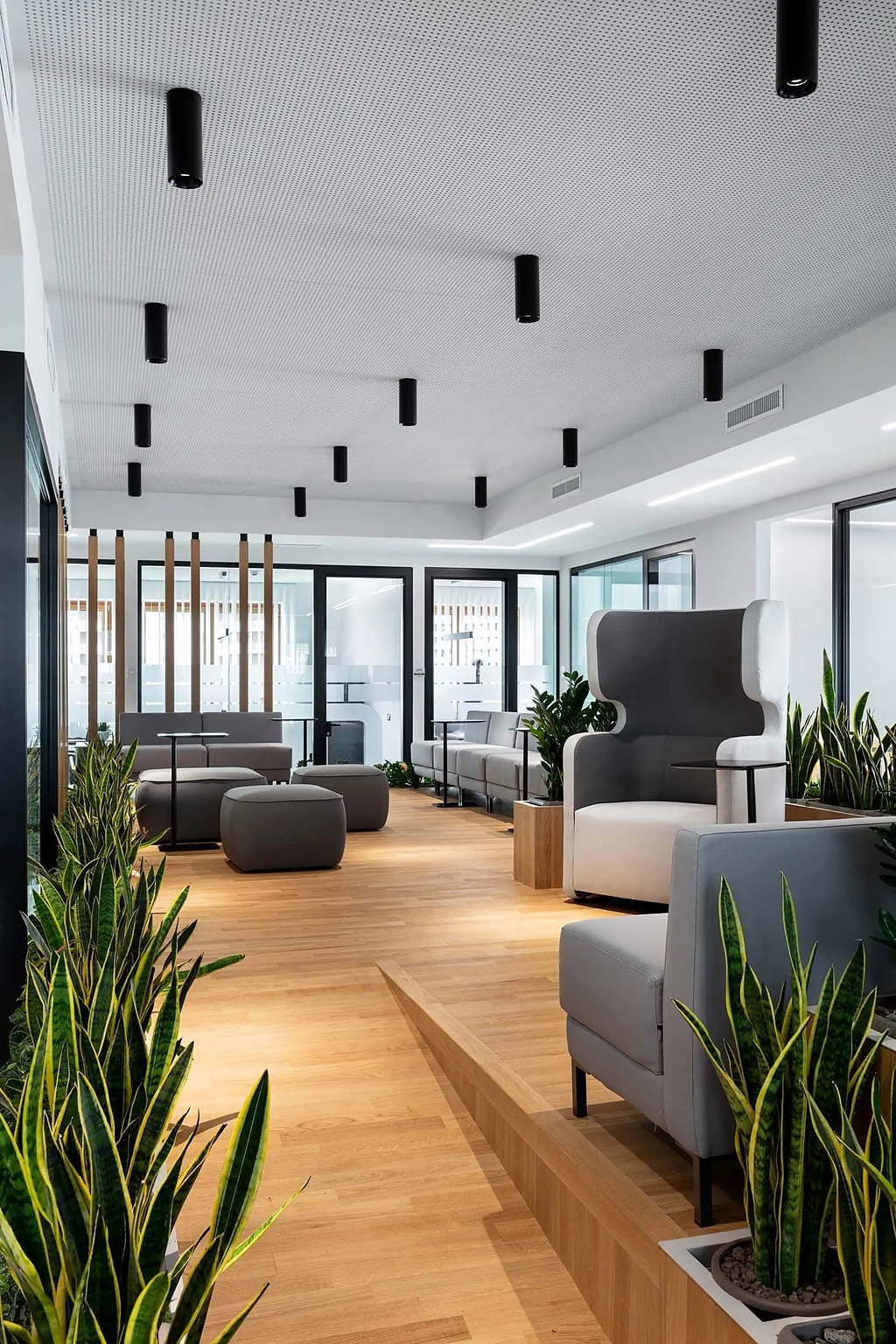 Dimming Lamps in Office Space