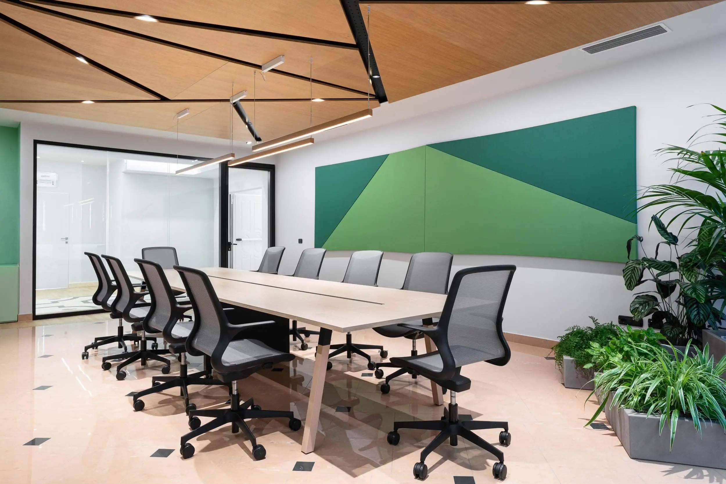 Dimming Lamps in Office Space