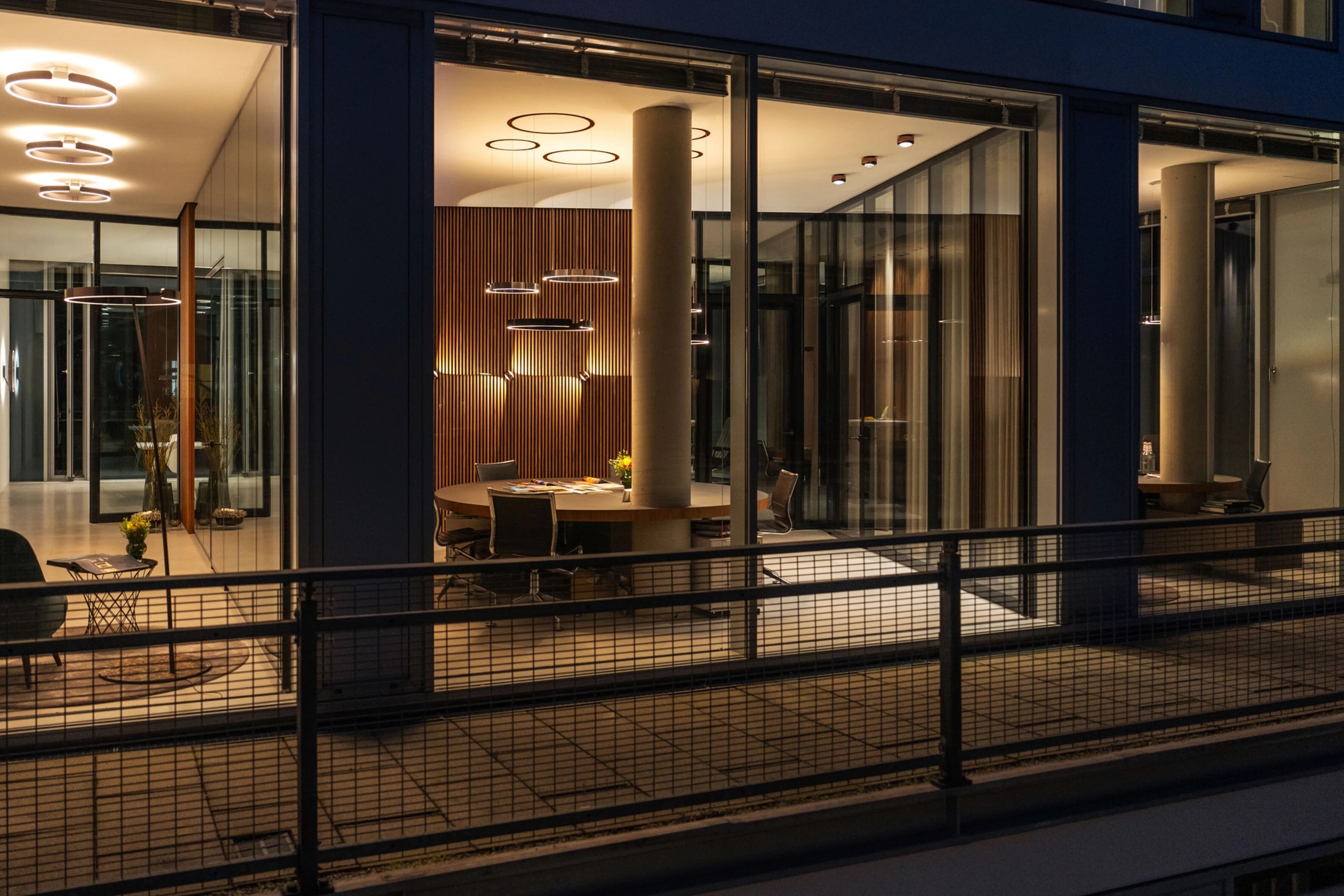 Lighting Fixtures at Occhio Executive Office