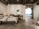 Revestimiento cerámico estilo madera