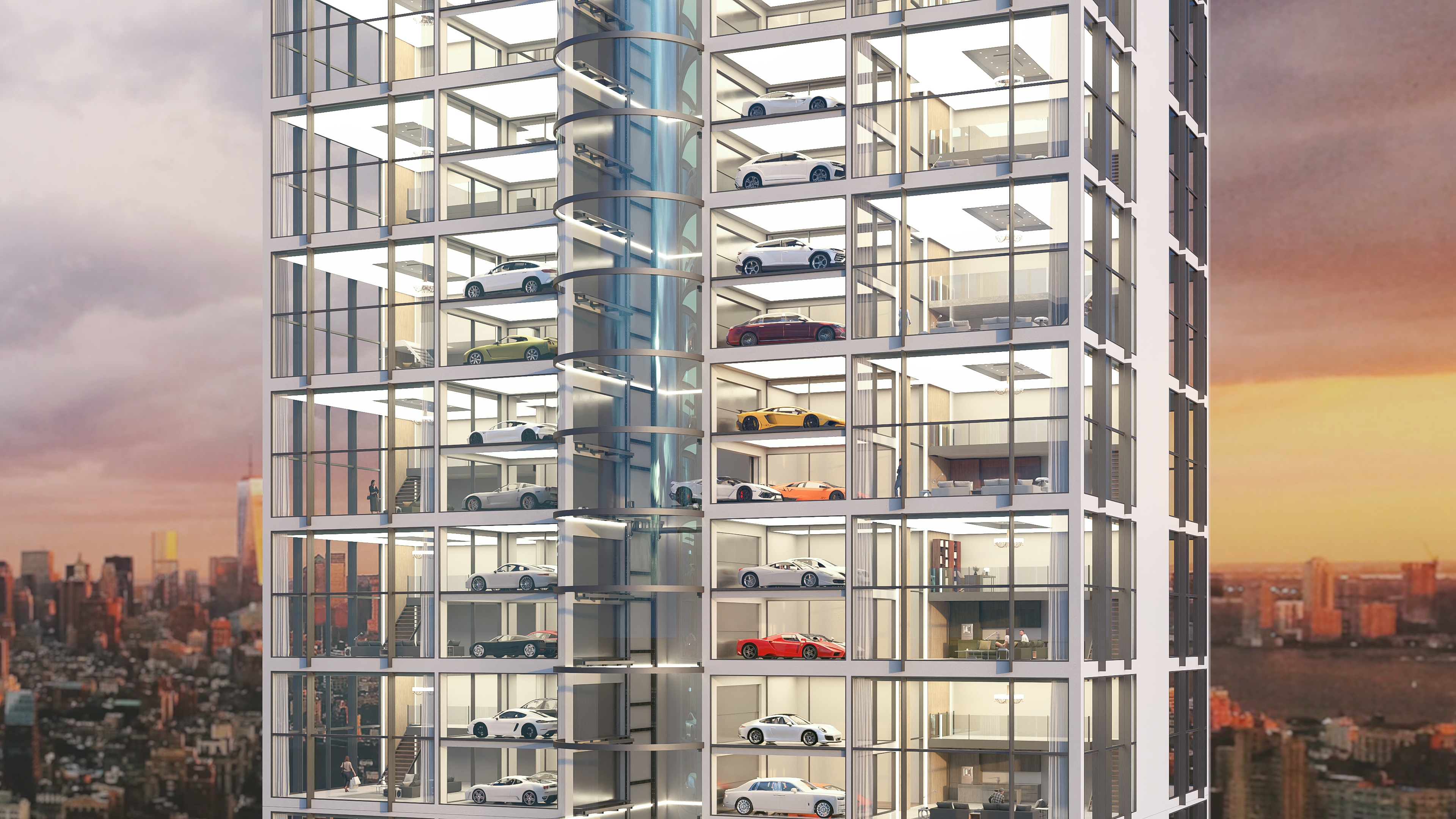 Robotic Parking - Sky Garage