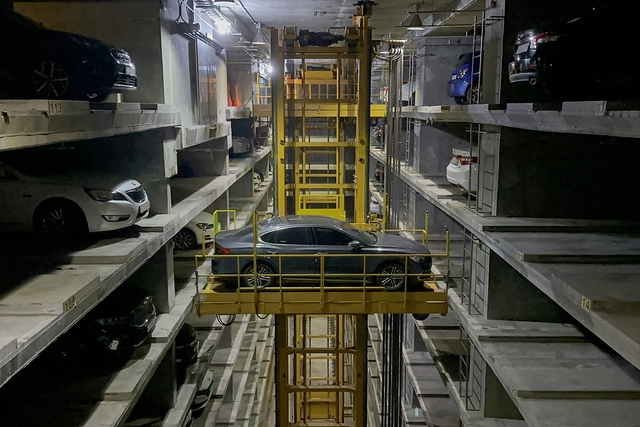 Robotic Parking System in Gangnam Project