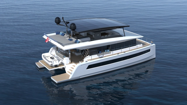 Washbasin in Solar-Powered Catamarans