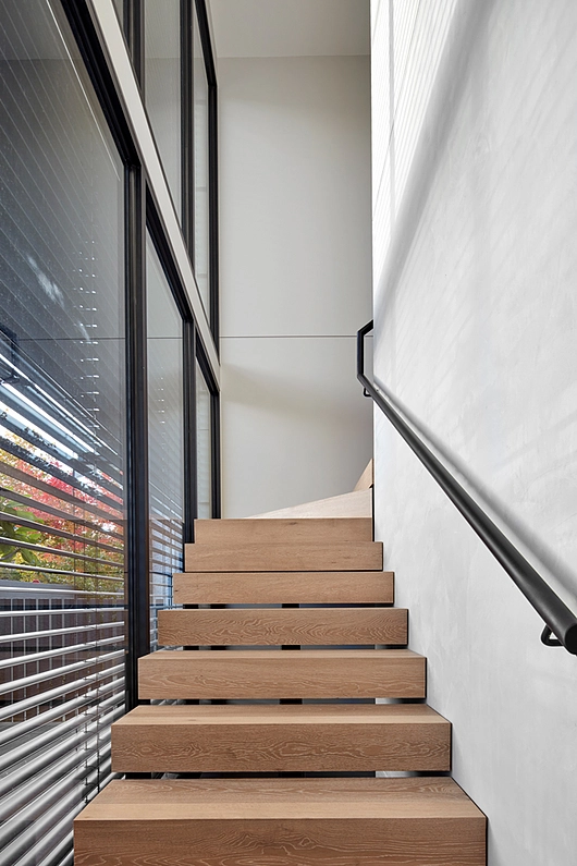 External Venetian Blinds from the stairway