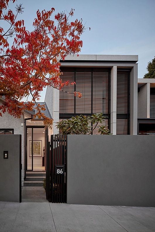 External Venetian Blinds at Melbourne's Shade Home