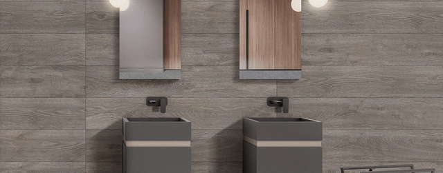 Aplicación de madera porcelánica Etiopía Ash