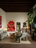 Vintage-Inspired Furniture in Mallorca Apartment